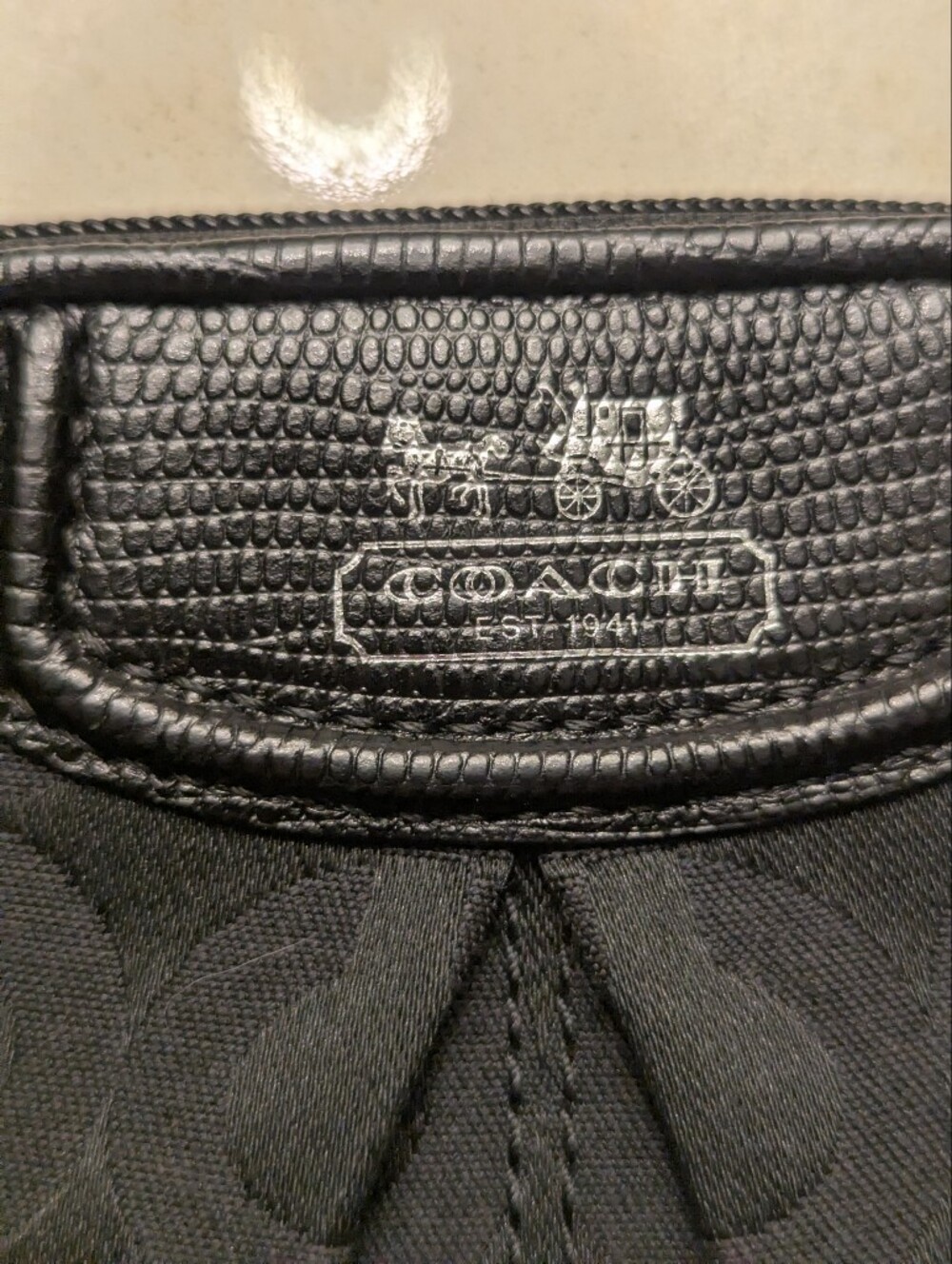 Coach Madison Op Art Wristlet - Picture 6 of 7